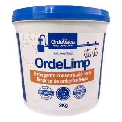 Detergente concentrado p/ limpeza de ordenhadeira canalizada