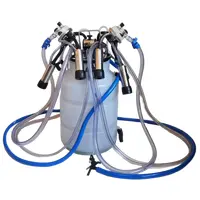 Conjunto De Ordenha Duplo Completo P/ 2 Vacas Ao Mesmo Tempo - imagem 1