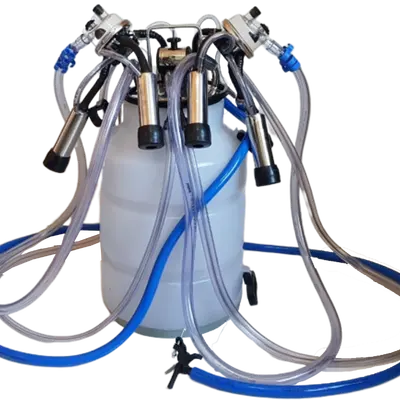 Conjunto De Ordenha Duplo Completo P/ 2 Vacas Ao Mesmo Tempo