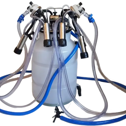 Conjunto De Ordenha Duplo Completo P/ 2 Vacas Ao Mesmo Tempo