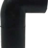 Curva De Borracha Em L 38x38mm - imagem 1