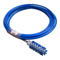 Escova Limpeza Tubulação 50mm Cabo 8 Metros - imagem 1