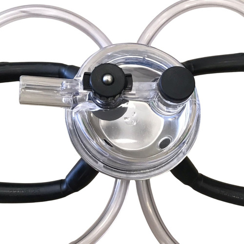 Kit Aranha Ordenha GMZ Coletor 450ml c/ Ponteira Nylon