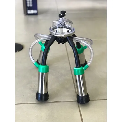 Kit aranha ordenha Gimenez coletor 450ml c/ ponteira nylon