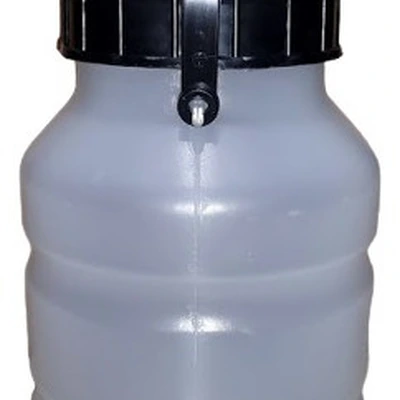 Galão 5 Litros Para Transporte De Leite Com Tampa E Alça