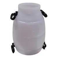 Tarro Latão Vasilhame De Leite 45 Litros Medição E 4 Alças - imagem 1