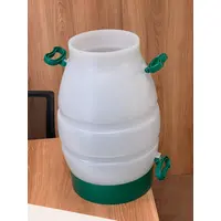 Tarro Latão Vasilhame De Leite 45 Litros Medição E 4 Alças - imagem 2