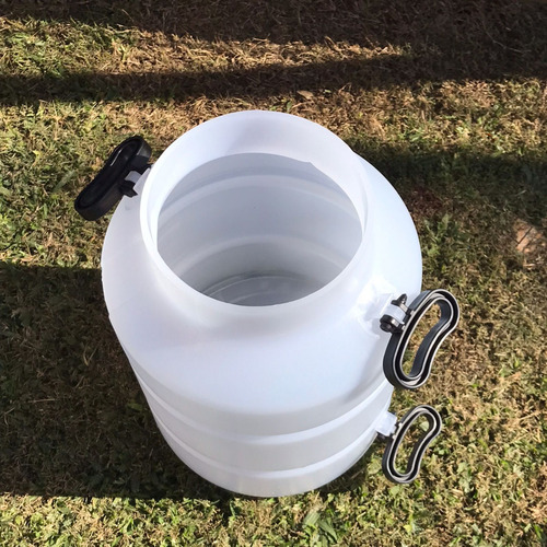 Balde para Ordenhadeira Plástico 40L com 3 Alças Sgamaq