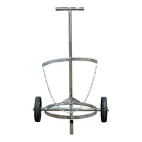 Carrinho Transpote De Latão De Leite 40/50 Lts (aço-carbono) - imagem 1