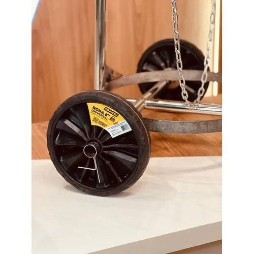 Carrinho Transpote De Latão De Leite 40/50 Lts (aço-carbono)