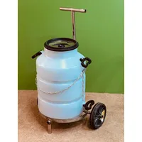 Carrinho Transpote De Latão De Leite 40/50 Lts (aço-carbono) - imagem 11
