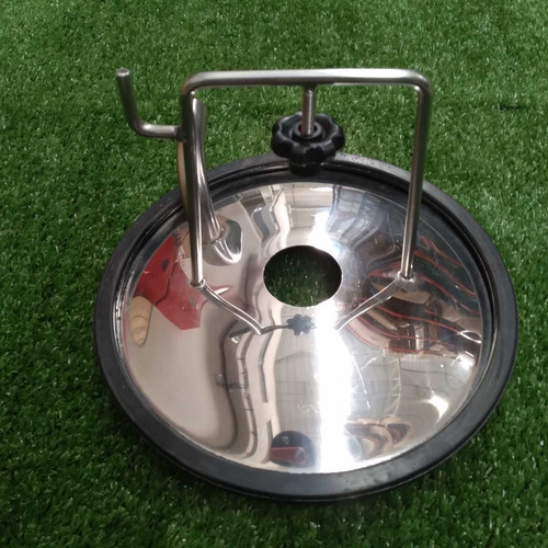 Tampa Do Tarro Inox 1 Saída Com Junta De Borracha