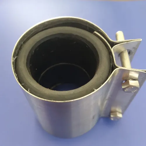 União em inox para tubo 38mm