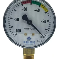 Vacuômetro Analógico 100 Kpa Seco Para A Ordenhadeira - imagem 1