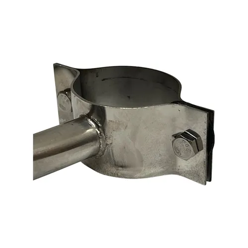 Abraçadeira inox entrada do leite 180 - cano 50mm - tubo 19m