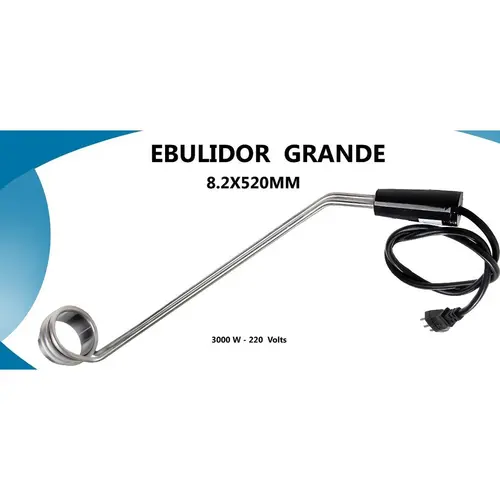 Ebulidor Alumínio Elétrico Água 3000w 52 Cm 220V