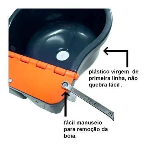 Bebedouro bovinos e suínos automático 4 litros com boia