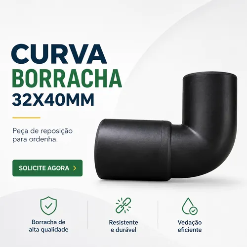 CURVA BORRACHA 32X40MM