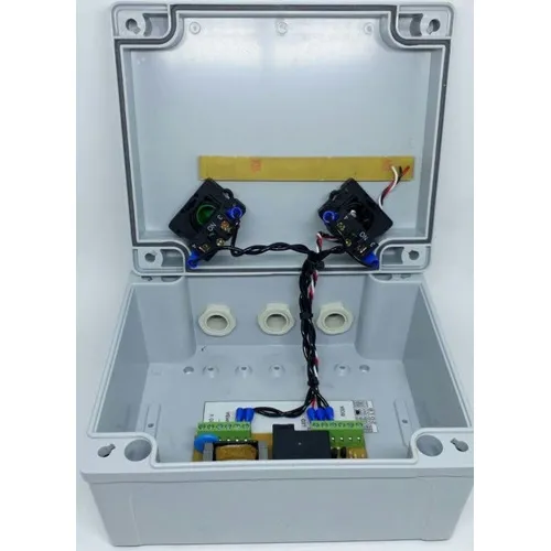 Caixa de comando c/ placa eletronica para boia eletronica