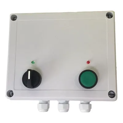 Caixa De Comando Com Placa Eletrônica Para Boia Bipolar