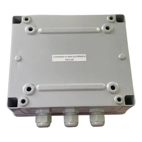 Caixa De Comando Com Placa Eletrônica Para Boia Bipolar