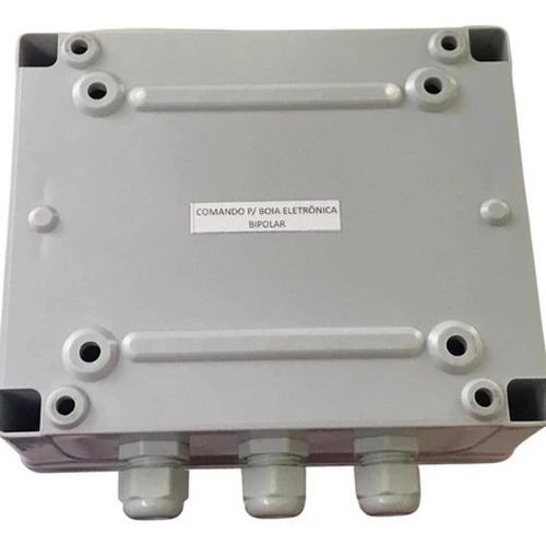 Caixa De Comando Com Placa Eletrônica Para Boia Bipolar
