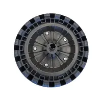1 roda de carrinho mão maciça, não fura, não murcha até 100k - imagem 4