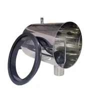 Aerador Em Inox Para Cano 50mm Eurolatte Para Ordenhadeira - imagem 1