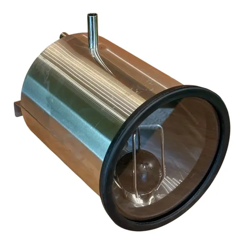Aerador em inox para cano 50mm prime para ordenhadeira