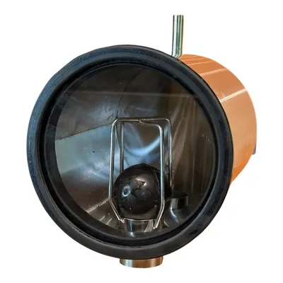 Aerador em inox para cano 50mm prime para ordenhadeira
