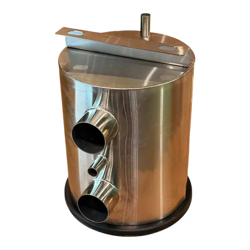Aerador em inox para cano 50mm prime para ordenhadeira
