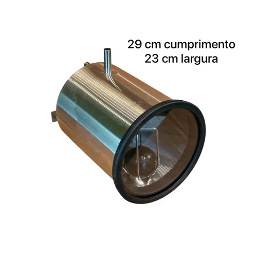 Aerador em inox para cano 50mm prime para ordenhadeira