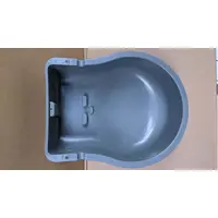 Comedouro Bovino Ou Suino 4 Lts Com Furação Para Parede - imagem 5