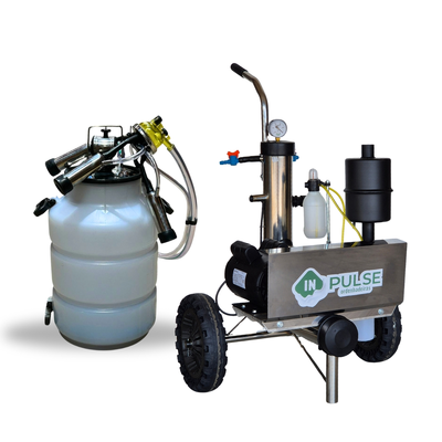 Ordenhadeira Móvel Inox In Pulse - BV 450 - Motor 2 cv - 1 a 4 conjuntos ( 1401054 ) 