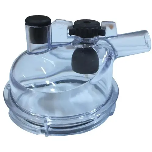 Tampa Coletor Leite Madema 450ml Completa Para Ordenhadeira - Cinza - cinza