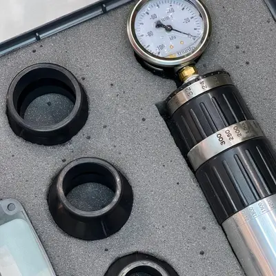 Caudalimetro Medidor De Vácuo Na Ponta Teteira Ordenhadeiras