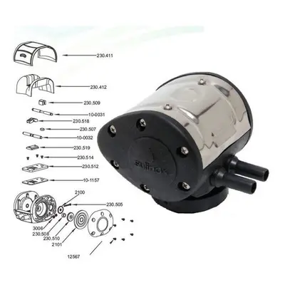 Pulsador Pneumatico Nacional Sulinox