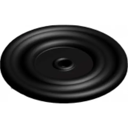 MEMBRANA PEQUENA DO PULSADOR DURA (PRETA)