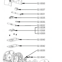 Eixo Inferior Do Pulsador Gmz Gimenez De Ordenha - imagem 2