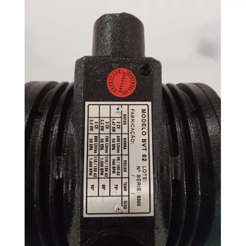 Bomba de vacuo 900 litros por minuto Triunfo