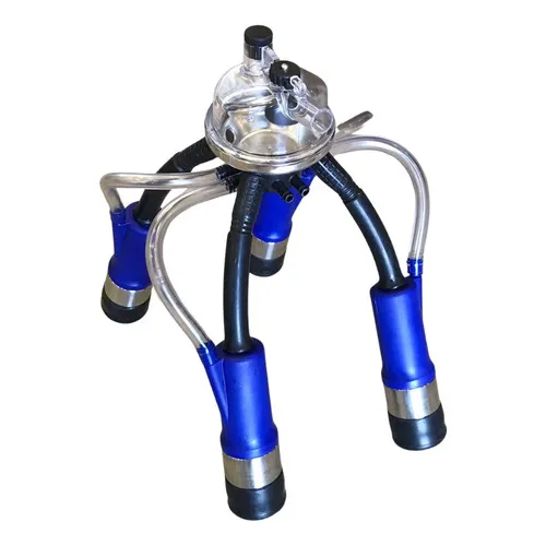 Kit aranha ordenha coletor 450 ML com capa triangular