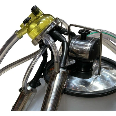 Conjunto De Ordenha Para Vacas In Pulse Pulsador Na Tampa