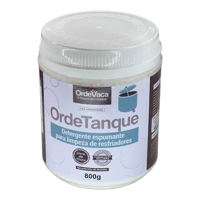 Detergente Espumante Para Limpeza De Resfriadores De Leite 800G - Ordetanque