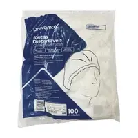100 Touca Descartável Tnt Branca C/ Elástica C/ Nota Anvisa - imagem 3