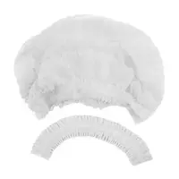 100 Touca Descartável Tnt Branca C/ Elástica C/ Nota Anvisa - imagem 4