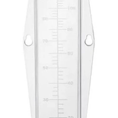 Pluviômetro Analógico 130mm Medidor De Chuva - Modelo Padrão