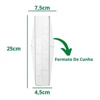 Pluviômetro Analógico 130mm Medidor De Chuva - Modelo Padrão - imagem 2