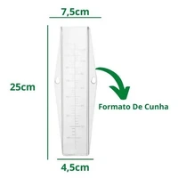 Pluviômetro Analógico 130mm Medidor De Chuva - Modelo Padrão - imagem 2