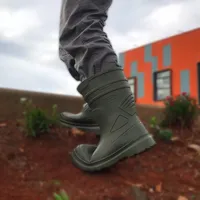 Bota Galocha Brava Em Eva Verde Ultra Leve Eva - imagem 6