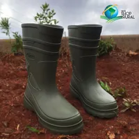 Bota Galocha Brava Em Eva Verde Ultra Leve Eva - imagem 7